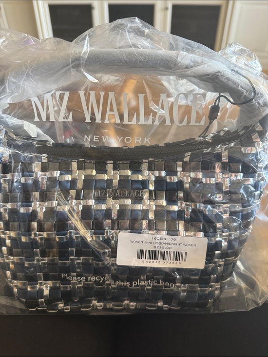 MZ Wallace Other - MZ Wallace Black and Silver Woven Tote